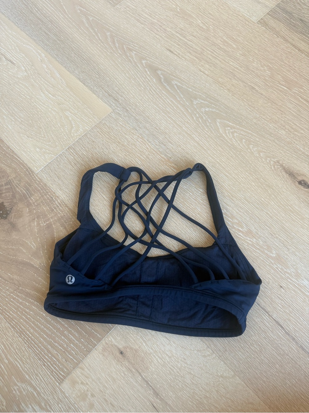 lululemon athletica navy Strappy Sports Bra - Women's